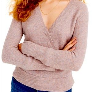 Madewell Faux Wrap Sweater